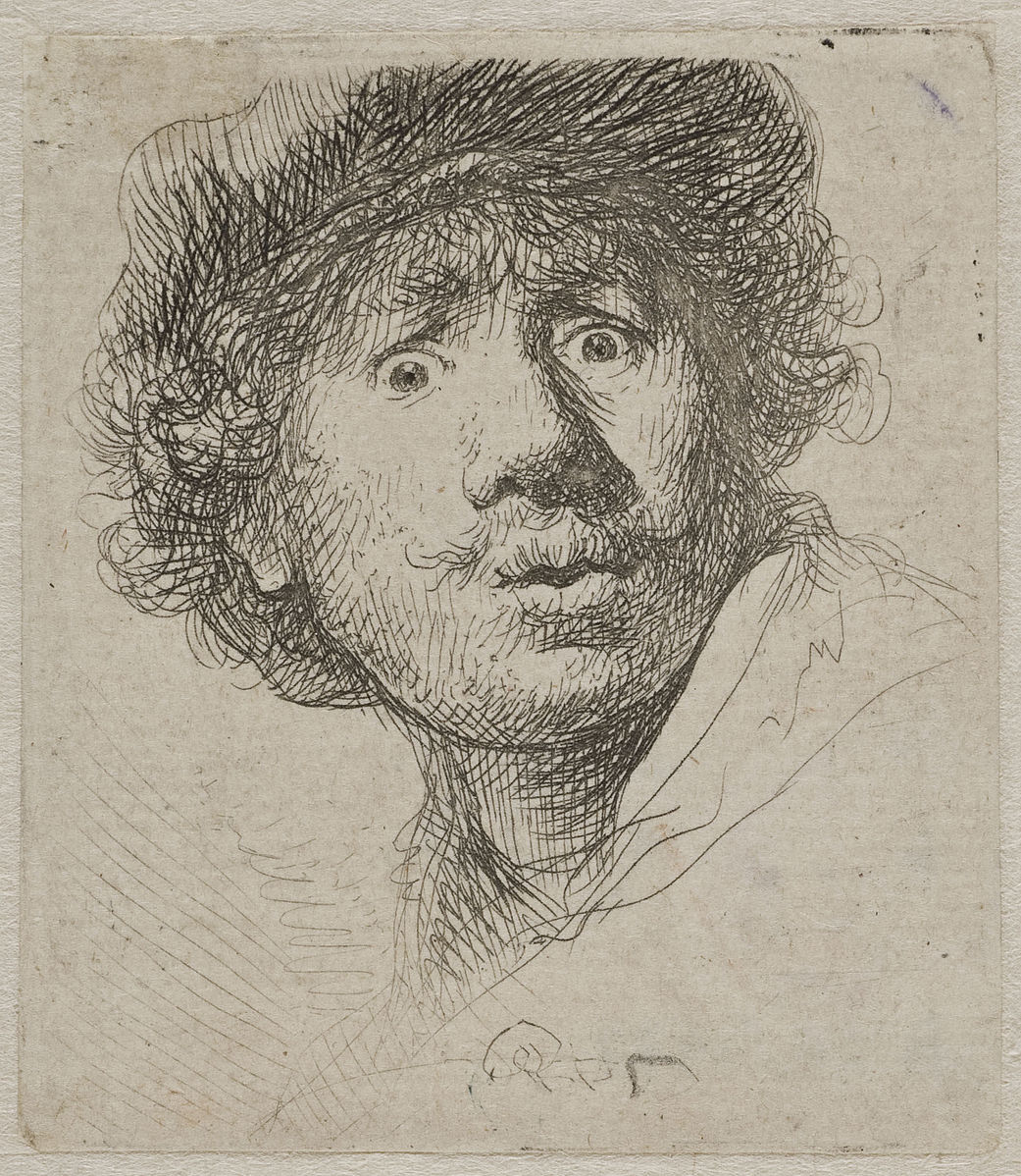 Self Portrait by Rembrandt